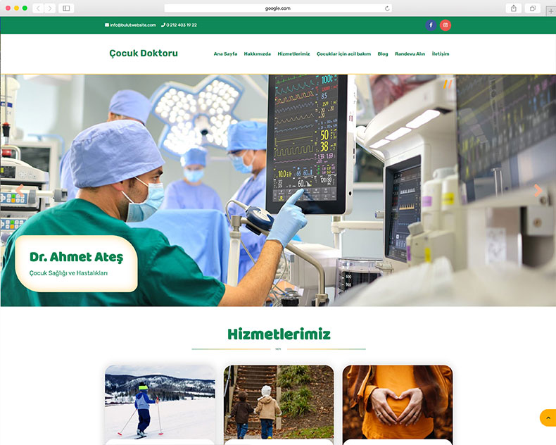 Çocuk Doktoru Web Sitesi 192