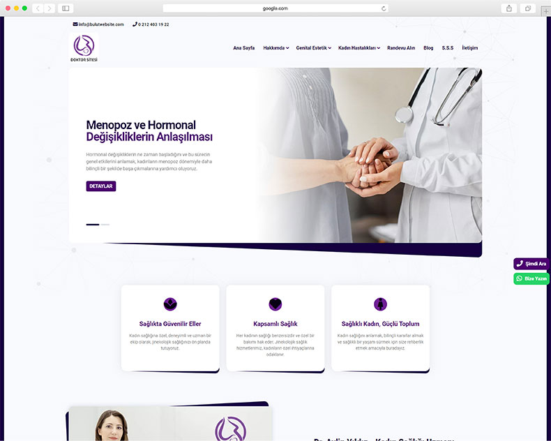 Kadın Hastalıkları Doktor Web Sitesi 253