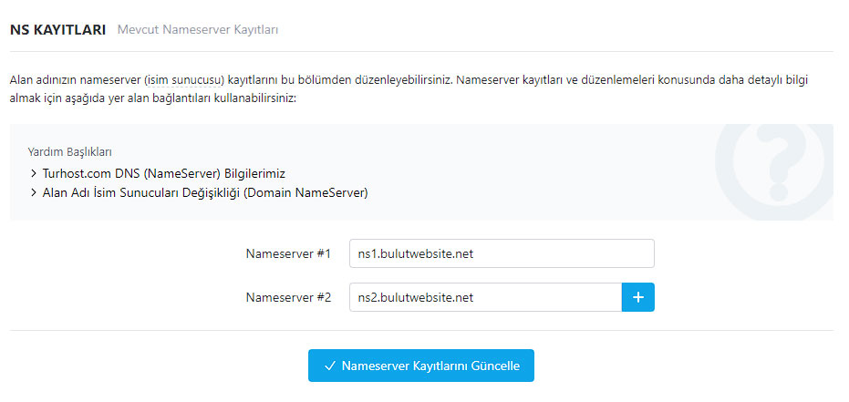 turhost dns