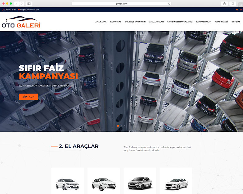 Araba Galerisi Araç Satış Web Sitesi 210